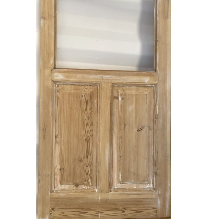 Puerta balconera doble
