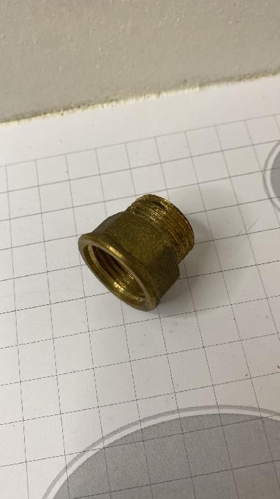 Adaptador roscado de 1/2